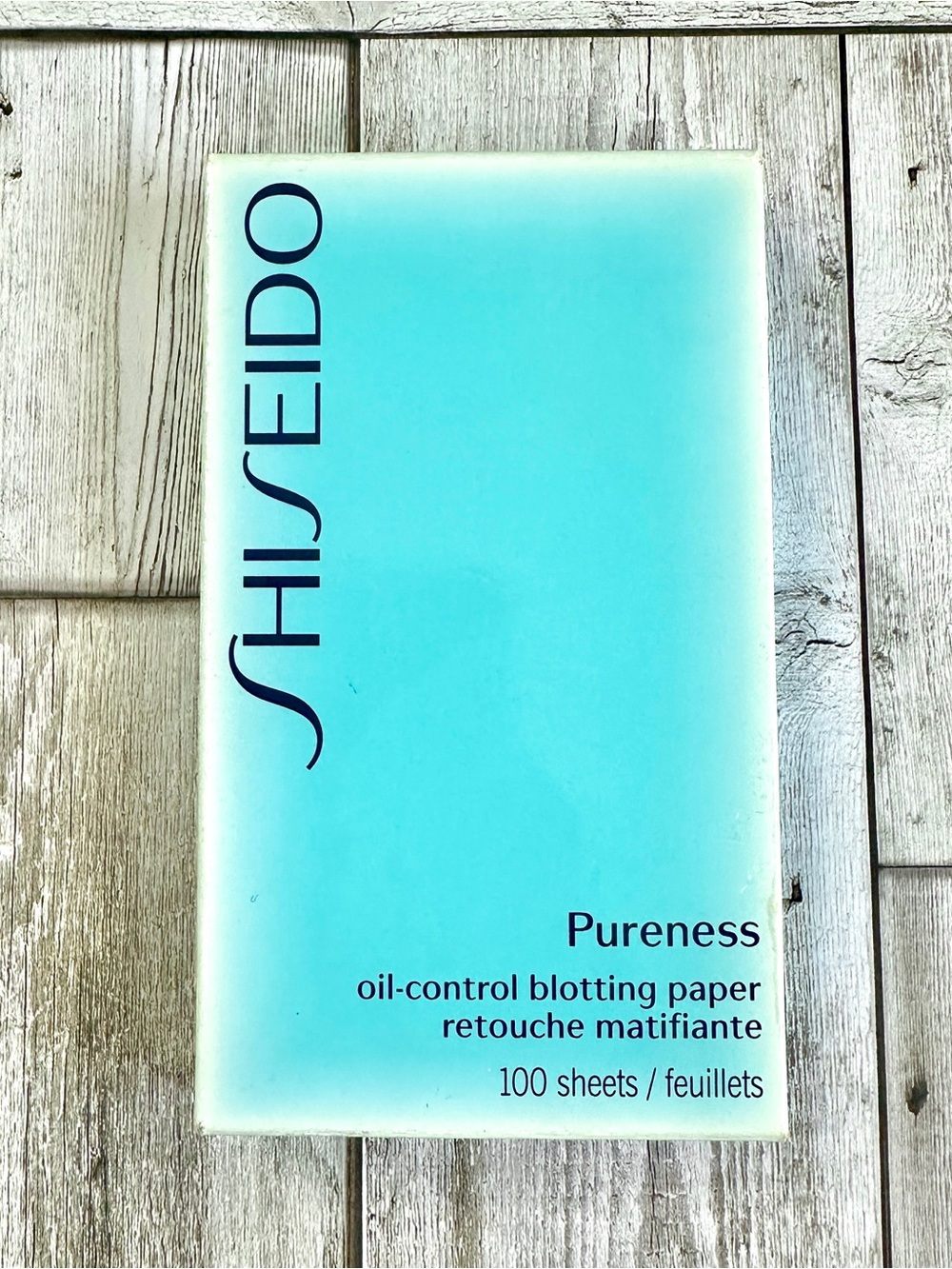 NIB SHISEIDO PURENESS Oil-Control Blotting Paper 100 Sheets